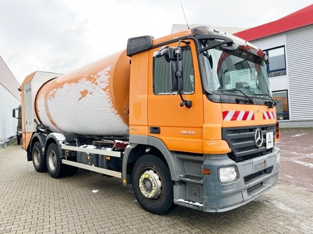 Kamion za smeće za prevoz smeća Mercedes-Benz Actros 2632/41 6x4 Actros 2632/41 6x4, FAUN Rotopress 520, Zöller-Schüttung: slika 9
