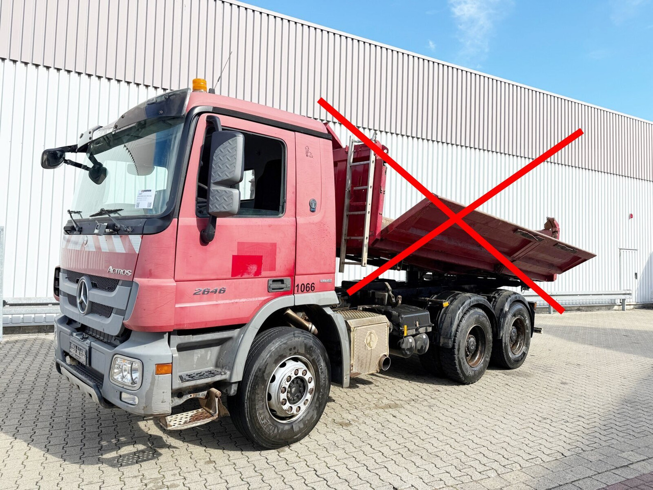 Mercedes-Benz Actros 2646 K 6x4 Actros 2646 K 6x4, Retarder - Kamion sa golom šasijom i zatvorenom kabinom: slika 1 Mercedes-Benz Actros 2646 K 6x4 Actros 2646 K 6x4, Retarder - Kamion sa golom šasijom i zatvorenom kabinom: slika 1