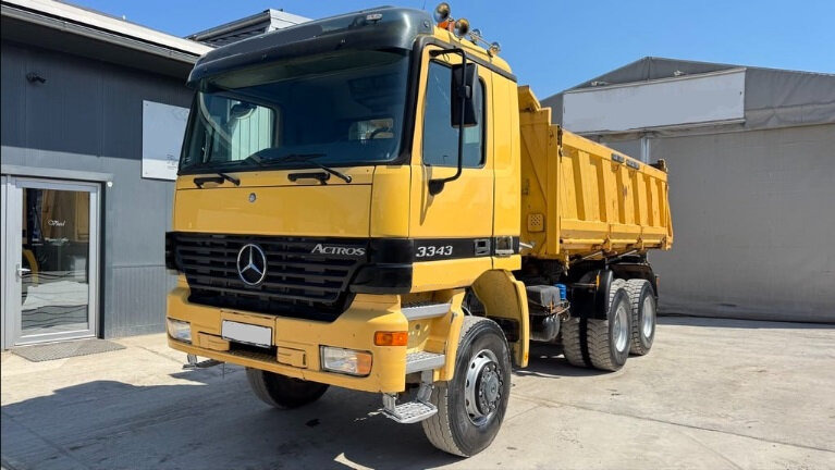 Mercedes-Benz Actros 3343 AK 6x6 - Istovarivač: slika 1 Mercedes-Benz Actros 3343 AK 6x6 - Istovarivač: slika 1