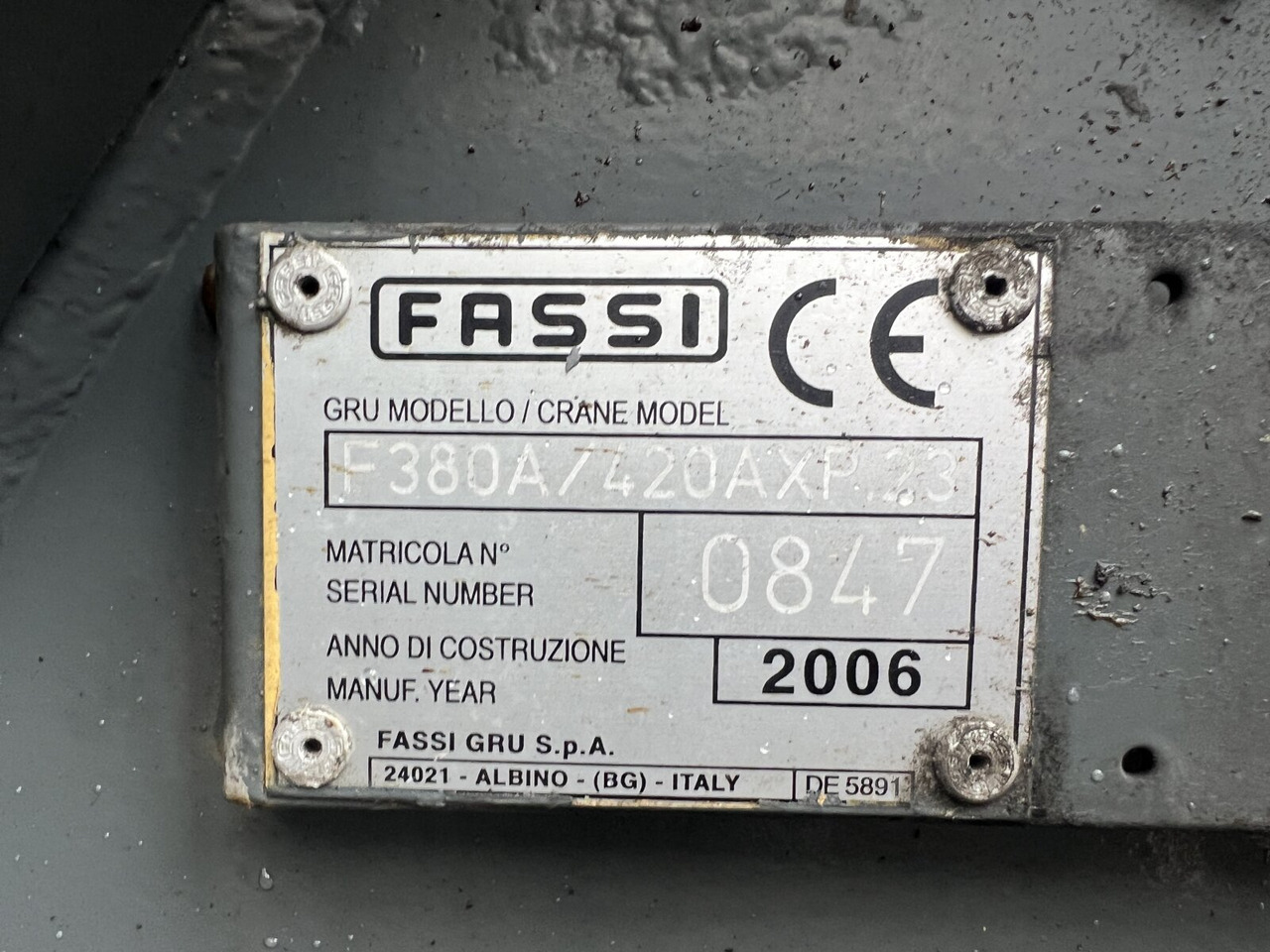 Mercedes-Benz Actros 3346 AK 6x6 Actros 3346 AK 6x6, 134t Anhängelast WSK, Heckkran Fassi F420AXP.26, Funk, Winde - Kamion sa dizalicom: slika 5 Mercedes-Benz Actros 3346 AK 6x6 Actros 3346 AK 6x6, 134t Anhängelast WSK, Heckkran Fassi F420AXP.26, Funk, Winde - Kamion sa dizalicom: slika 5