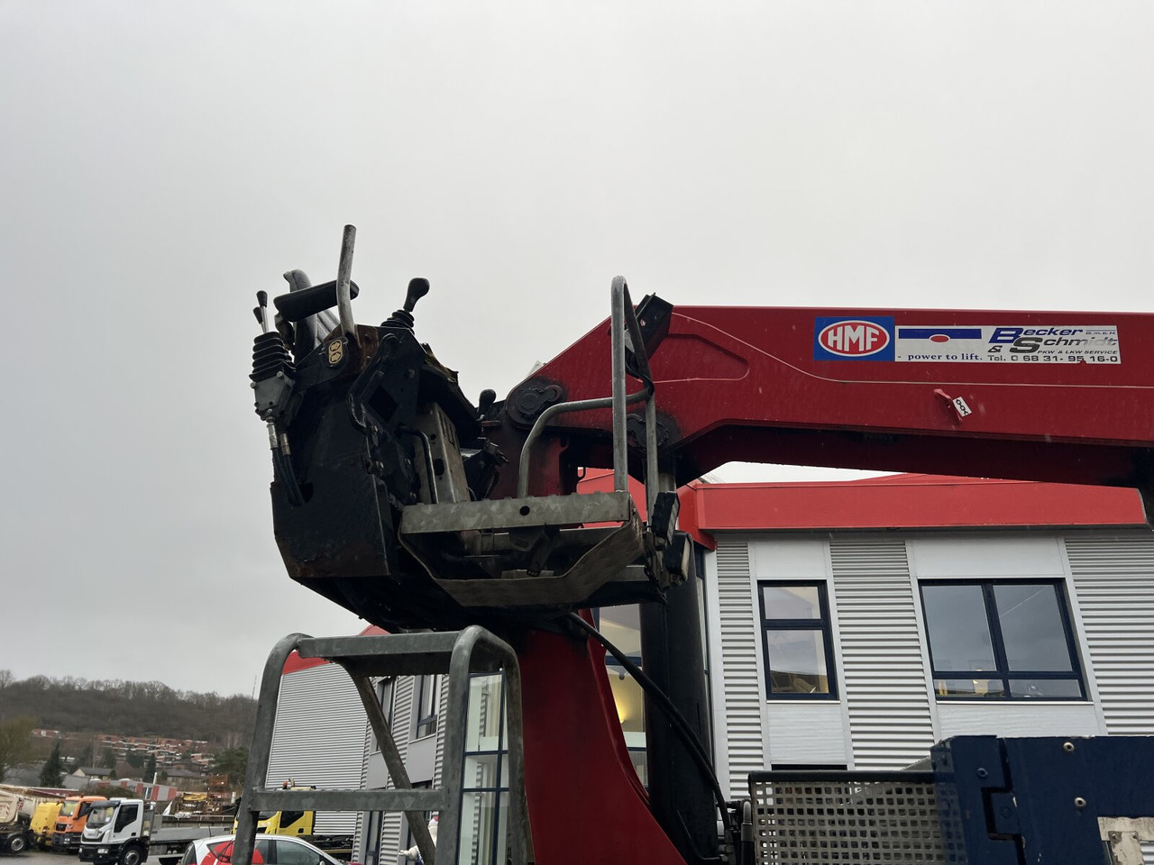 Mercedes-Benz Antos 2540 L 6x2 Antos 2540 L 6x2, Lenkachse, HMF 2110-L3 Heckkran - Kamion sa dizalicom, Kamion sa tovarnim sandukom: slika 4 Mercedes-Benz Antos 2540 L 6x2 Antos 2540 L 6x2, Lenkachse, HMF 2110-L3 Heckkran - Kamion sa dizalicom, Kamion sa tovarnim sandukom: slika 4