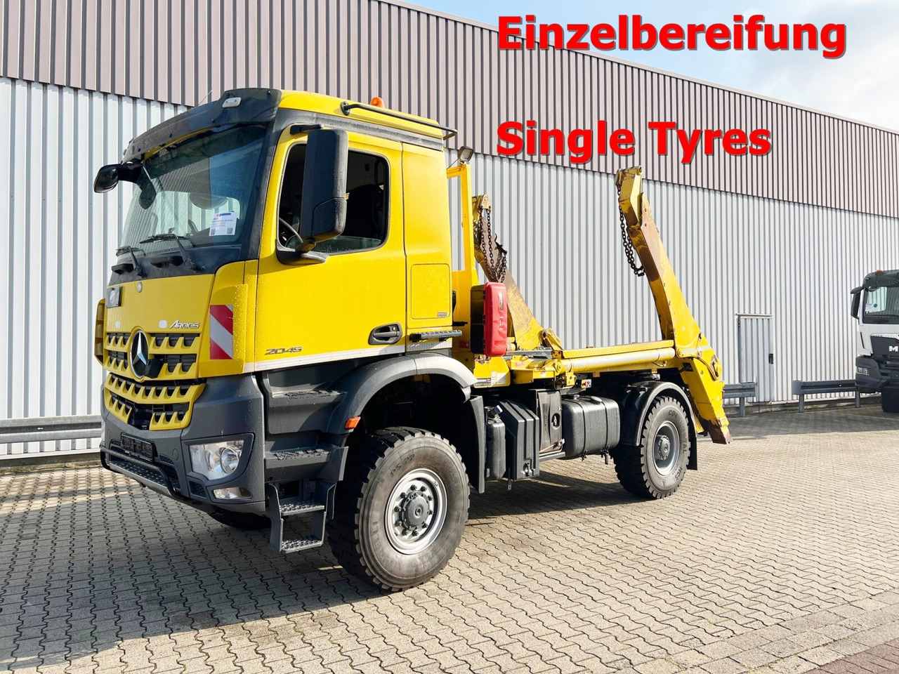 Mercedes-Benz Arocs 2045 AK 4x4 Arocs 2045 AK 4x4, GROUNDER, Funk - Kamion za utovaranje kontejnera: slika 1 Mercedes-Benz Arocs 2045 AK 4x4 Arocs 2045 AK 4x4, GROUNDER, Funk - Kamion za utovaranje kontejnera: slika 1