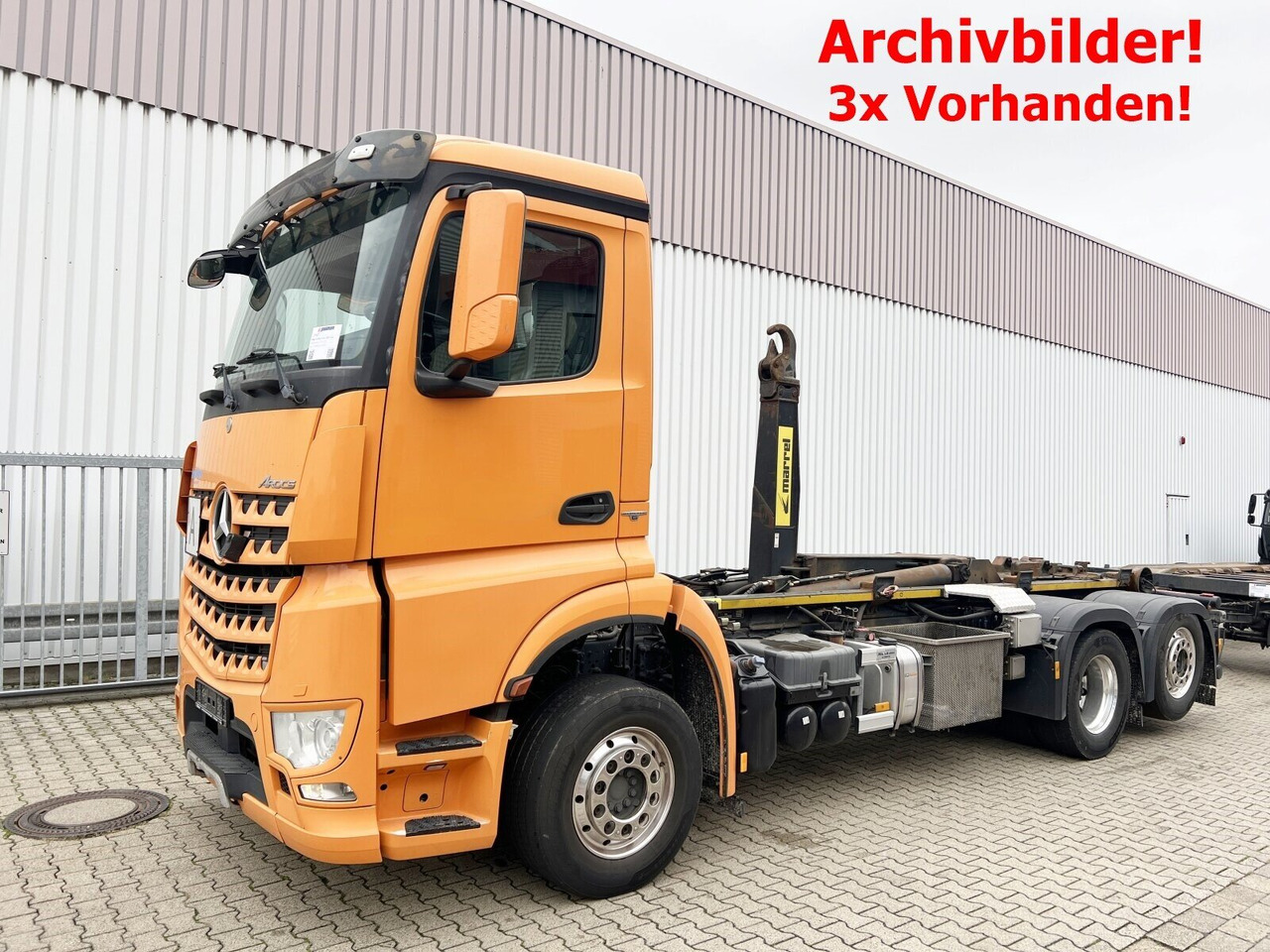 Mercedes-Benz Arocs 2552 L 6x2 Arocs 2552 L 6x2, Lenk-/Liftachse - Kamion sa hidrauličnom kukom: slika 1 Mercedes-Benz Arocs 2552 L 6x2 Arocs 2552 L 6x2, Lenk-/Liftachse - Kamion sa hidrauličnom kukom: slika 1