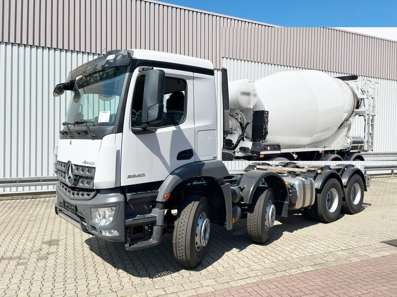 Mercedes-Benz Arocs 3240 8x4 Arocs 3240 8x4, 9/10m³ Mischer - Mikser za beton: slika 1 Mercedes-Benz Arocs 3240 8x4 Arocs 3240 8x4, 9/10m³ Mischer - Mikser za beton: slika 1