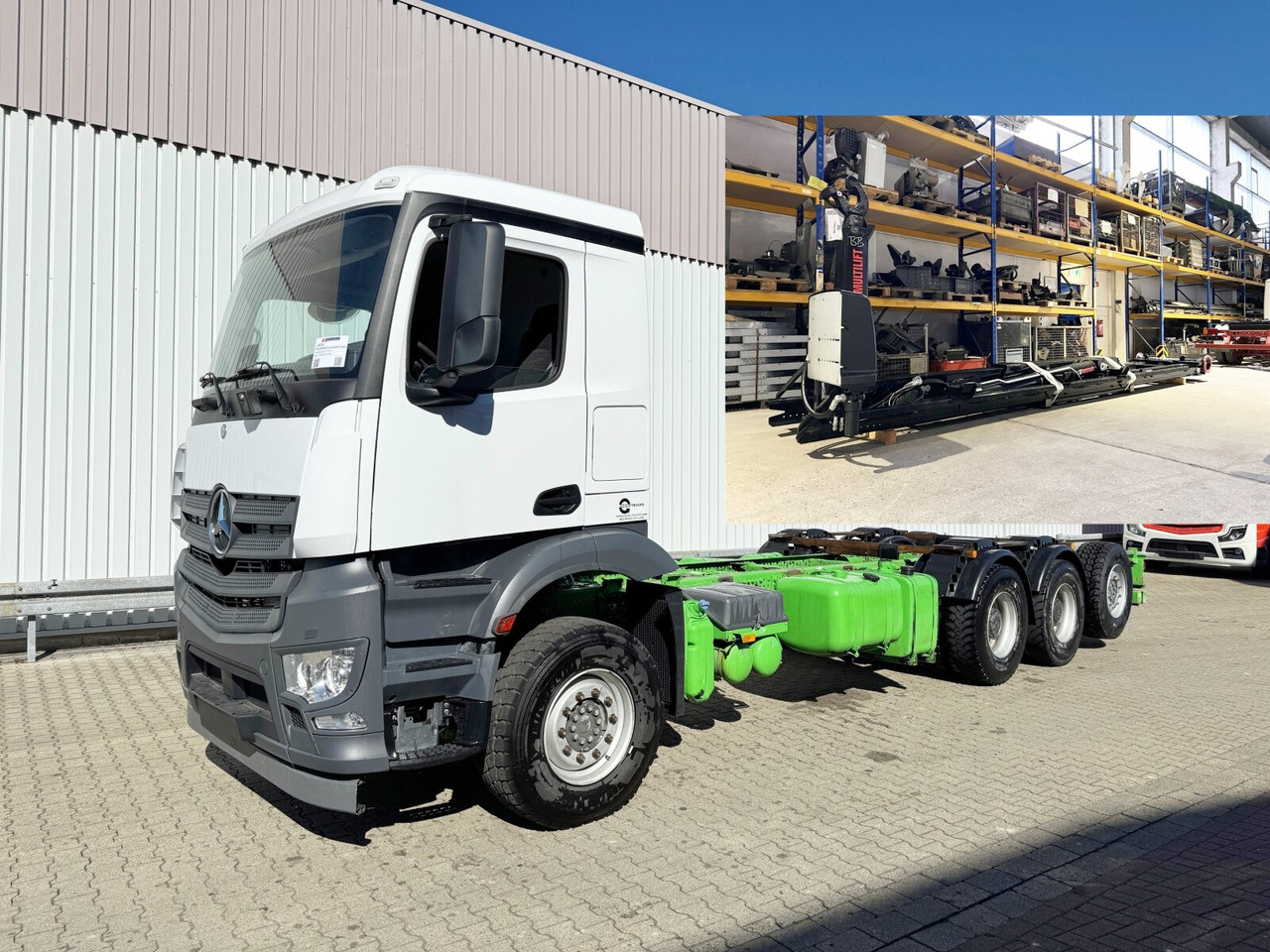 Mercedes-Benz Arocs 3242/48 LK 8x4/4 Arocs 3242/48 LK 8x4/4, Lenk-/Liftachse - Kamion sa hidrauličnom kukom: slika 1 Mercedes-Benz Arocs 3242/48 LK 8x4/4 Arocs 3242/48 LK 8x4/4, Lenk-/Liftachse - Kamion sa hidrauličnom kukom: slika 1