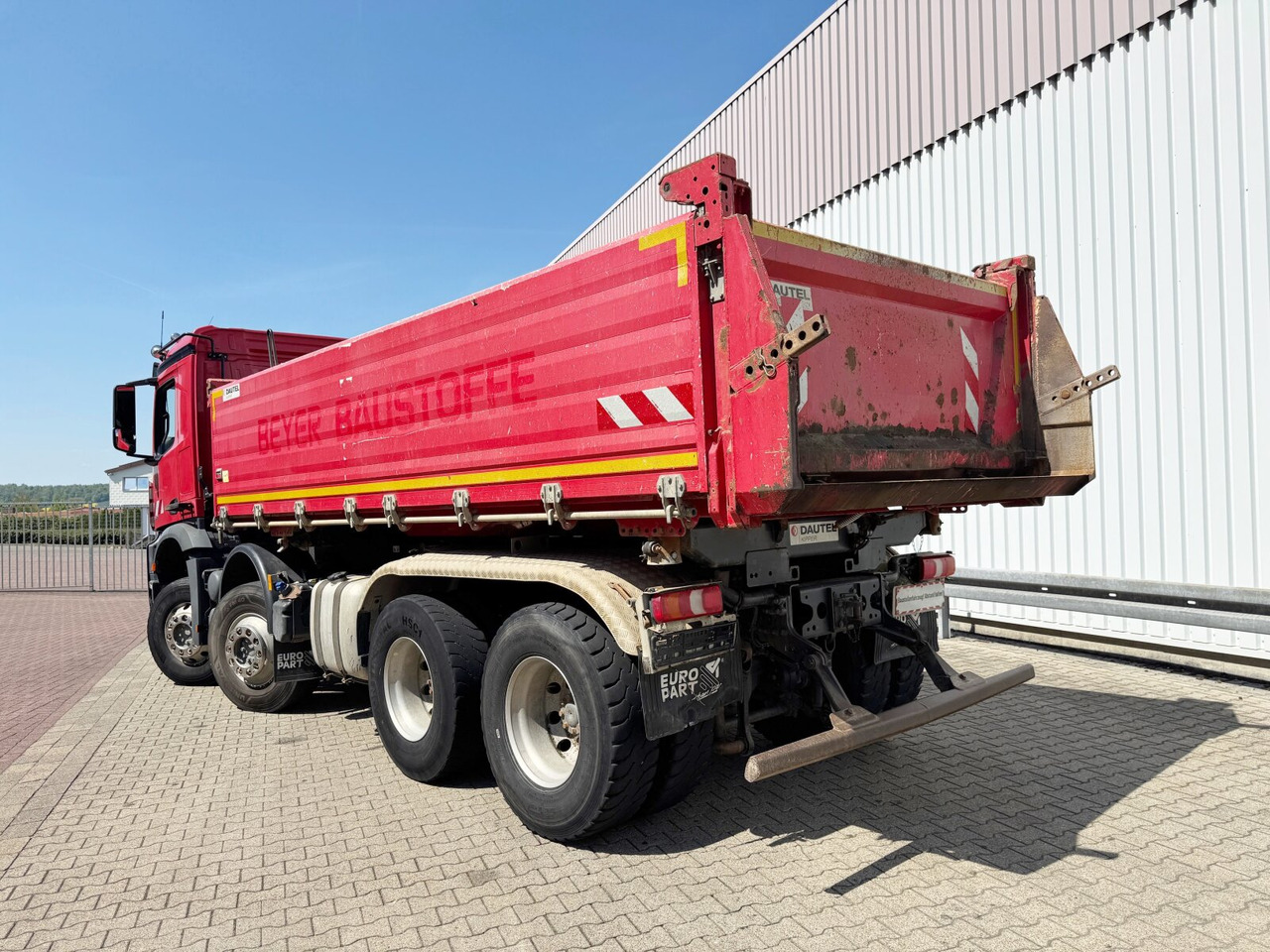 Istovarivač Mercedes-Benz Arocs 3243 K 8x4/4 Arocs 3243 K 8x4/4, Alu-Bordwände: slika 12