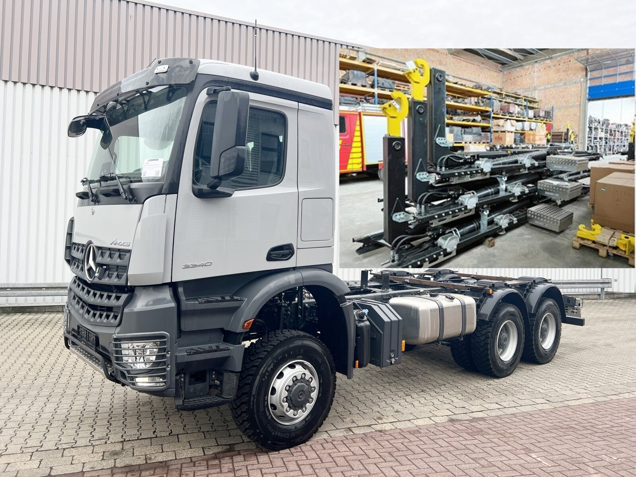 Mercedes-Benz Arocs 3340/46 A 6x6 Arocs 3340/46 A 6x6/39, Grounder - Kamion sa hidrauličnom kukom: slika 1 Mercedes-Benz Arocs 3340/46 A 6x6 Arocs 3340/46 A 6x6/39, Grounder - Kamion sa hidrauličnom kukom: slika 1