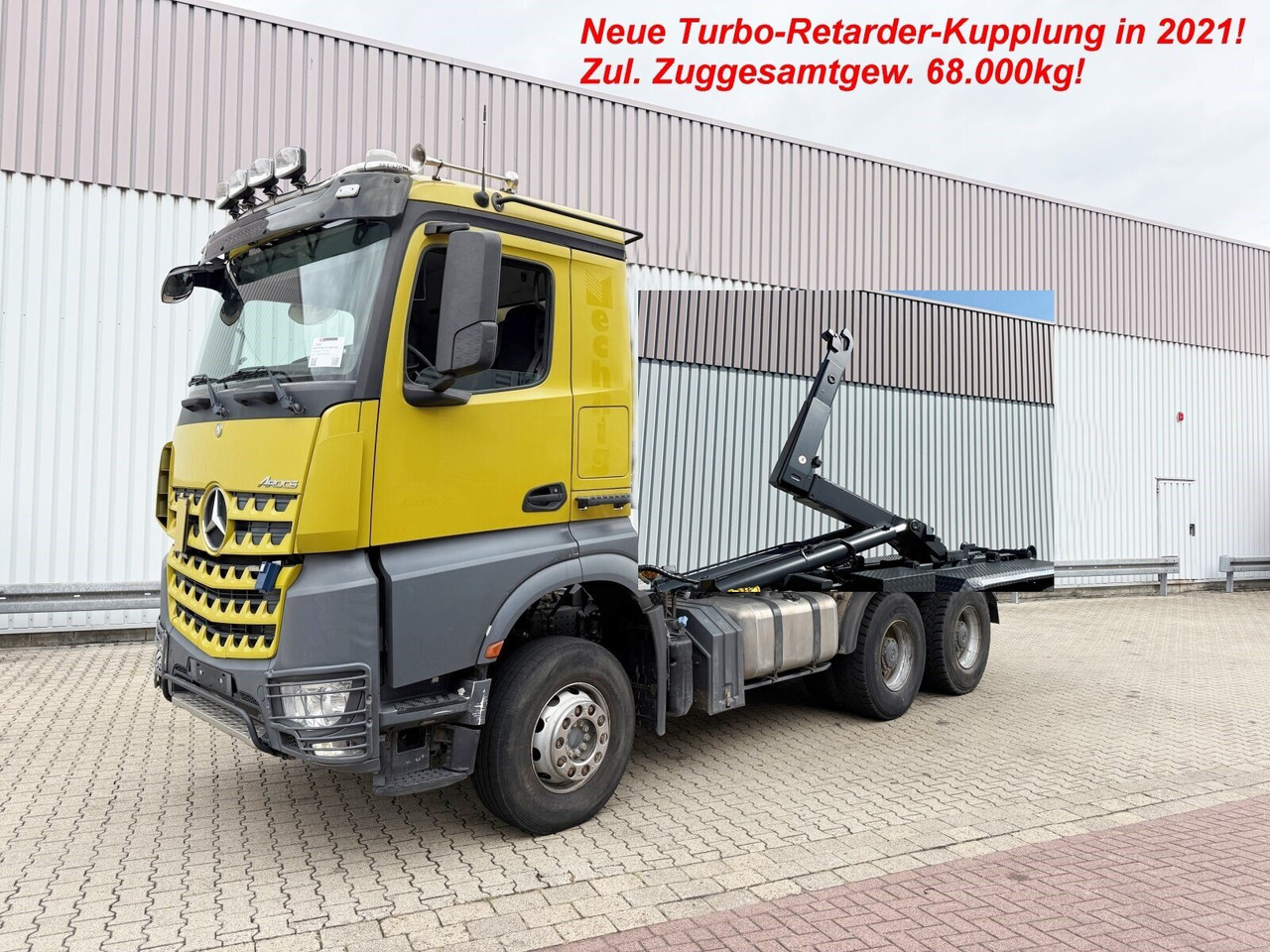 Mercedes-Benz Arocs 3363 K 6x4 Arocs 3363 K 6x4, Grounder, Turbo-Retarder-Kupplung - Kamion sa hidrauličnom kukom: slika 1 Mercedes-Benz Arocs 3363 K 6x4 Arocs 3363 K 6x4, Grounder, Turbo-Retarder-Kupplung - Kamion sa hidrauličnom kukom: slika 1