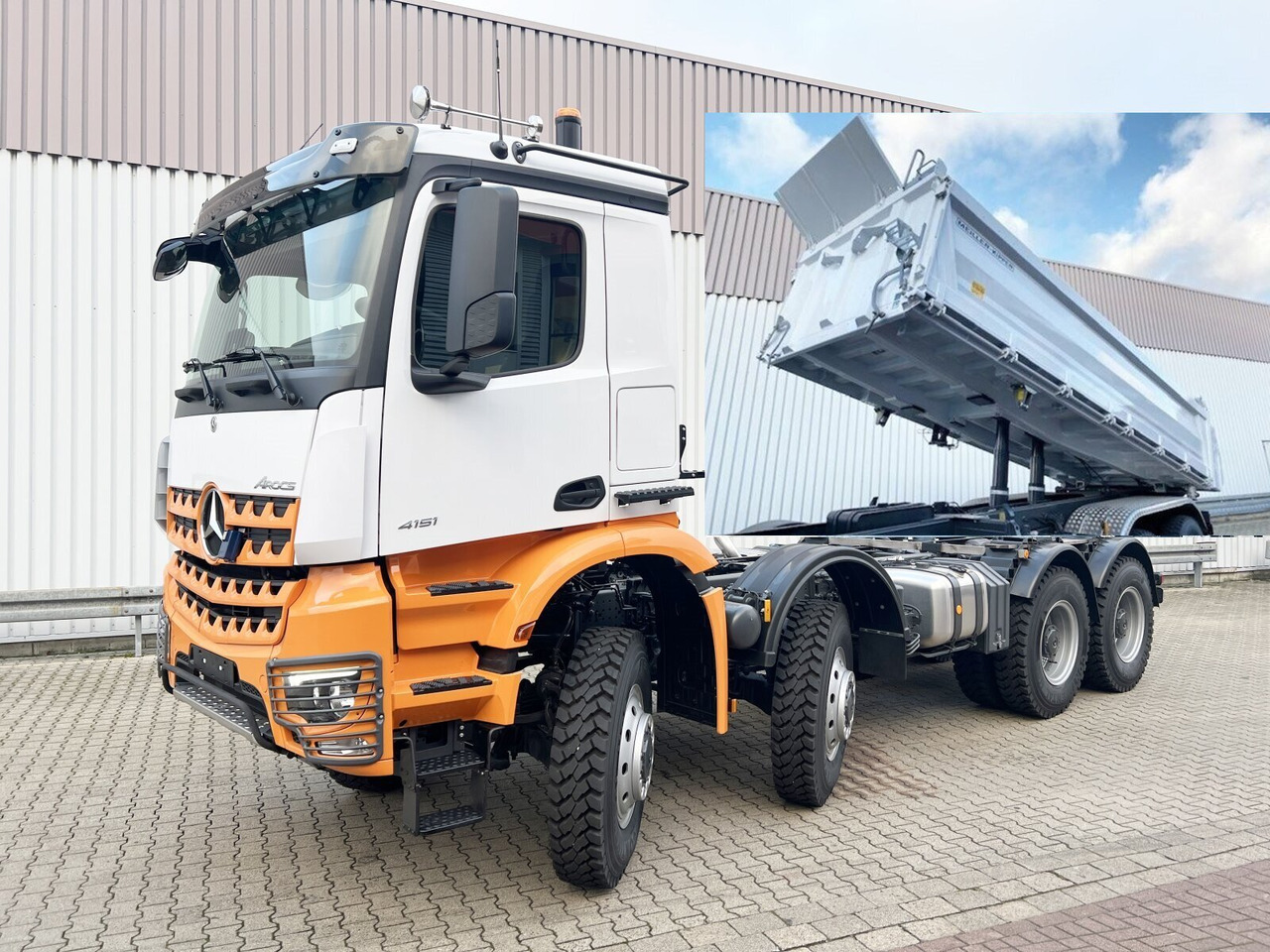 Mercedes-Benz Arocs 4151 AK 8x8/4 Arocs 4151 AK 8x8/4, Grounder - Istovarivač: slika 1 Mercedes-Benz Arocs 4151 AK 8x8/4 Arocs 4151 AK 8x8/4, Grounder - Istovarivač: slika 1