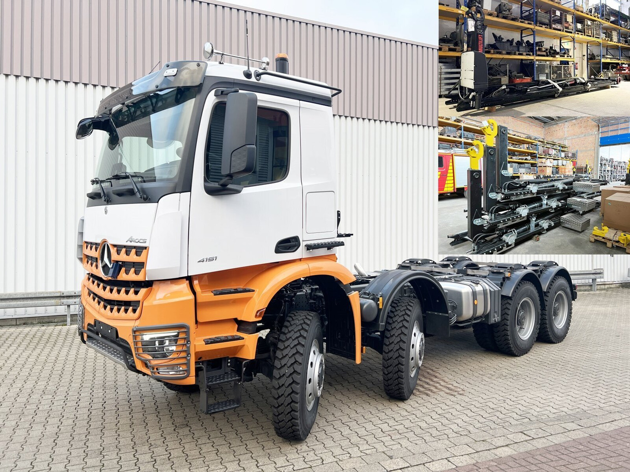 Mercedes-Benz Arocs 4151 AK 8x8/4 Arocs 4151 AK 8x8/4, Grounder - Kamion sa hidrauličnom kukom: slika 1 Mercedes-Benz Arocs 4151 AK 8x8/4 Arocs 4151 AK 8x8/4, Grounder - Kamion sa hidrauličnom kukom: slika 1