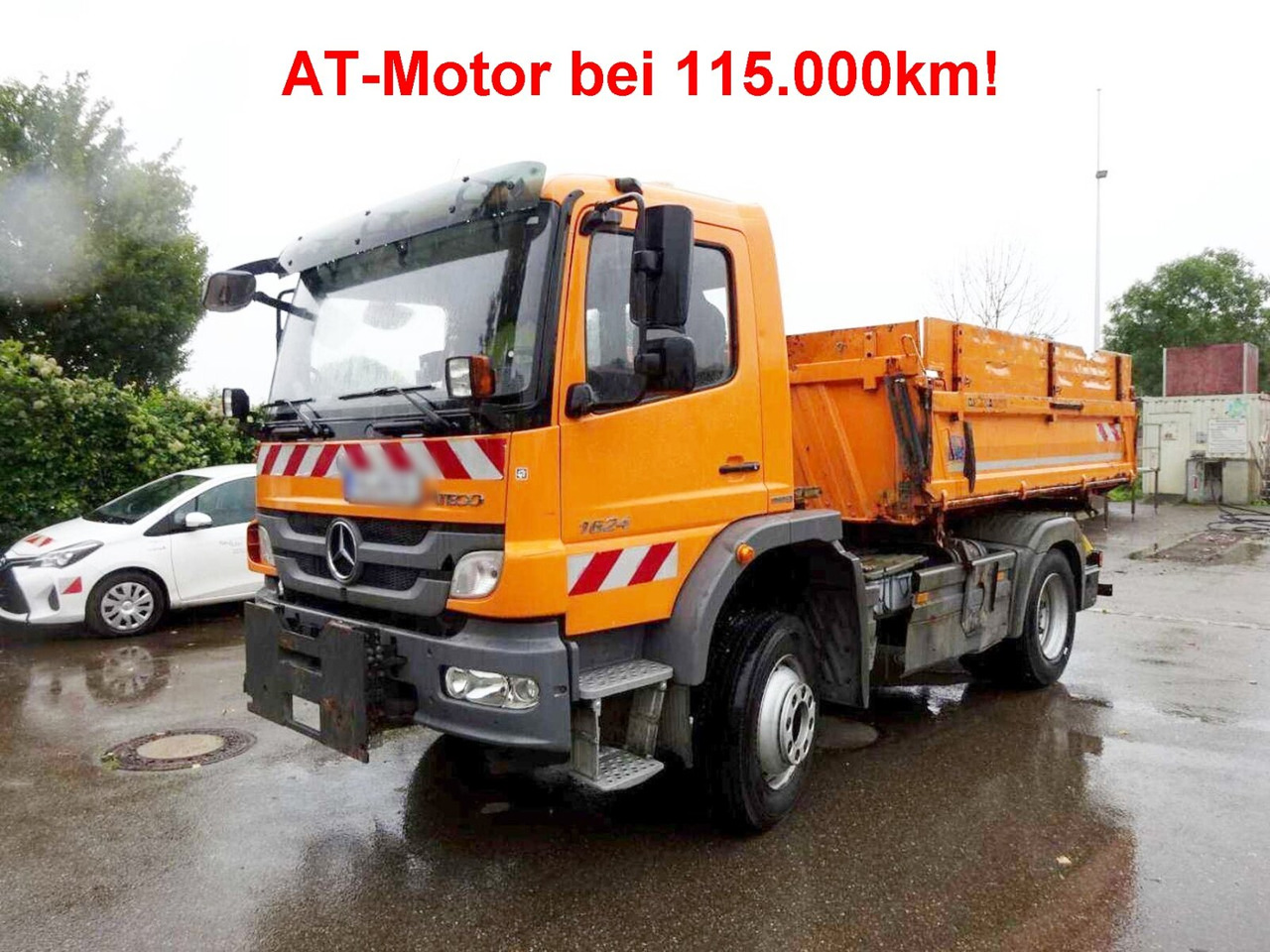 Mercedes-Benz Atego 1624 AK 4x4 Atego 1624 AK 4x4, AT-Motor, Winterdienstausstattung - Istovarivač, Kamion sa dizalicom: slika 1 Mercedes-Benz Atego 1624 AK 4x4 Atego 1624 AK 4x4, AT-Motor, Winterdienstausstattung - Istovarivač, Kamion sa dizalicom: slika 1