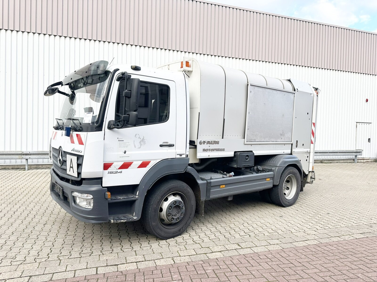 Mercedes-Benz Atego 1624 L 4x2 Atego 1624 L 4x2, Retarder, Faun Rotopress, Zöller-Schüttung - Kamion za smeće: slika 1 Mercedes-Benz Atego 1624 L 4x2 Atego 1624 L 4x2, Retarder, Faun Rotopress, Zöller-Schüttung - Kamion za smeće: slika 1
