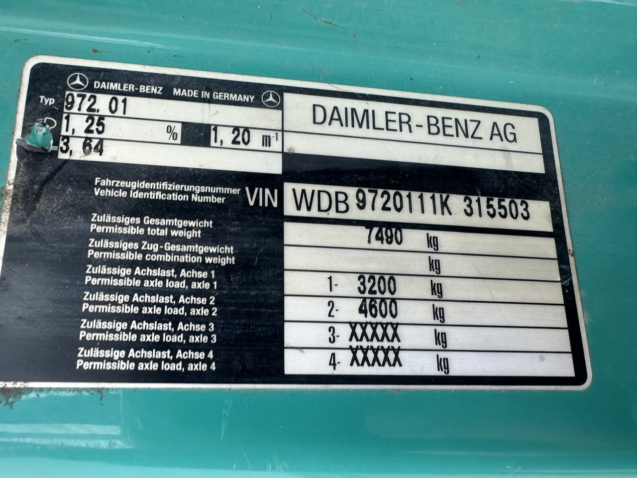 Mercedes-Benz Atego 815 K 4x2 Atego 815 K 4x2, 2x AHK - Istovarivač: slika 3 Mercedes-Benz Atego 815 K 4x2 Atego 815 K 4x2, 2x AHK - Istovarivač: slika 3