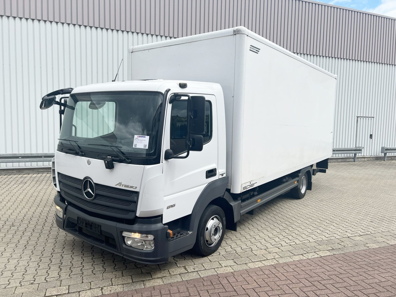 Mercedes-Benz Atego 816 4x2 Atego 816 4x2, LBW - Kamion sa zatvorenim sandukom: slika 1 Mercedes-Benz Atego 816 4x2 Atego 816 4x2, LBW - Kamion sa zatvorenim sandukom: slika 1