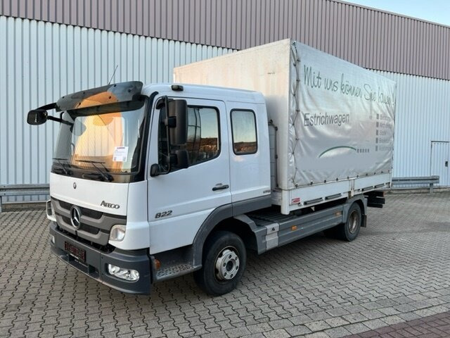 Mercedes-Benz Atego 822 4x2 Atego 822 4x2, Doka mit Kombisitzbank - Kamion sa ceradom: slika 1 Mercedes-Benz Atego 822 4x2 Atego 822 4x2, Doka mit Kombisitzbank - Kamion sa ceradom: slika 1