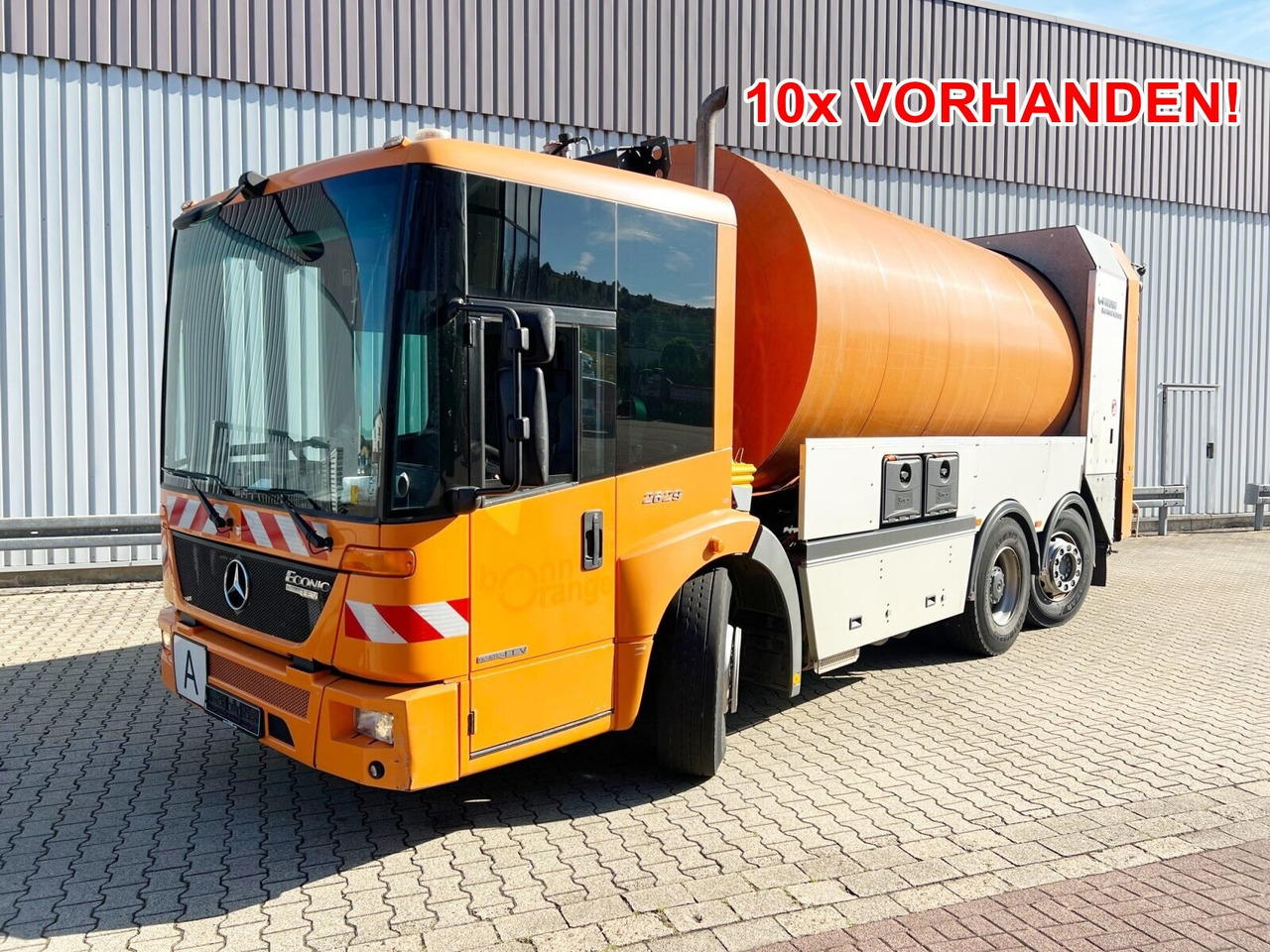 Mercedes-Benz Econic 2629 L/NLA 6x2/4 Econic 2629 L/NLA 6x2/4, EEV, Lenkachse, FAUN Rotopress 519L, Zöller-Schüttung - Kamion za smeće: slika 1 Mercedes-Benz Econic 2629 L/NLA 6x2/4 Econic 2629 L/NLA 6x2/4, EEV, Lenkachse, FAUN Rotopress 519L, Zöller-Schüttung - Kamion za smeće: slika 1