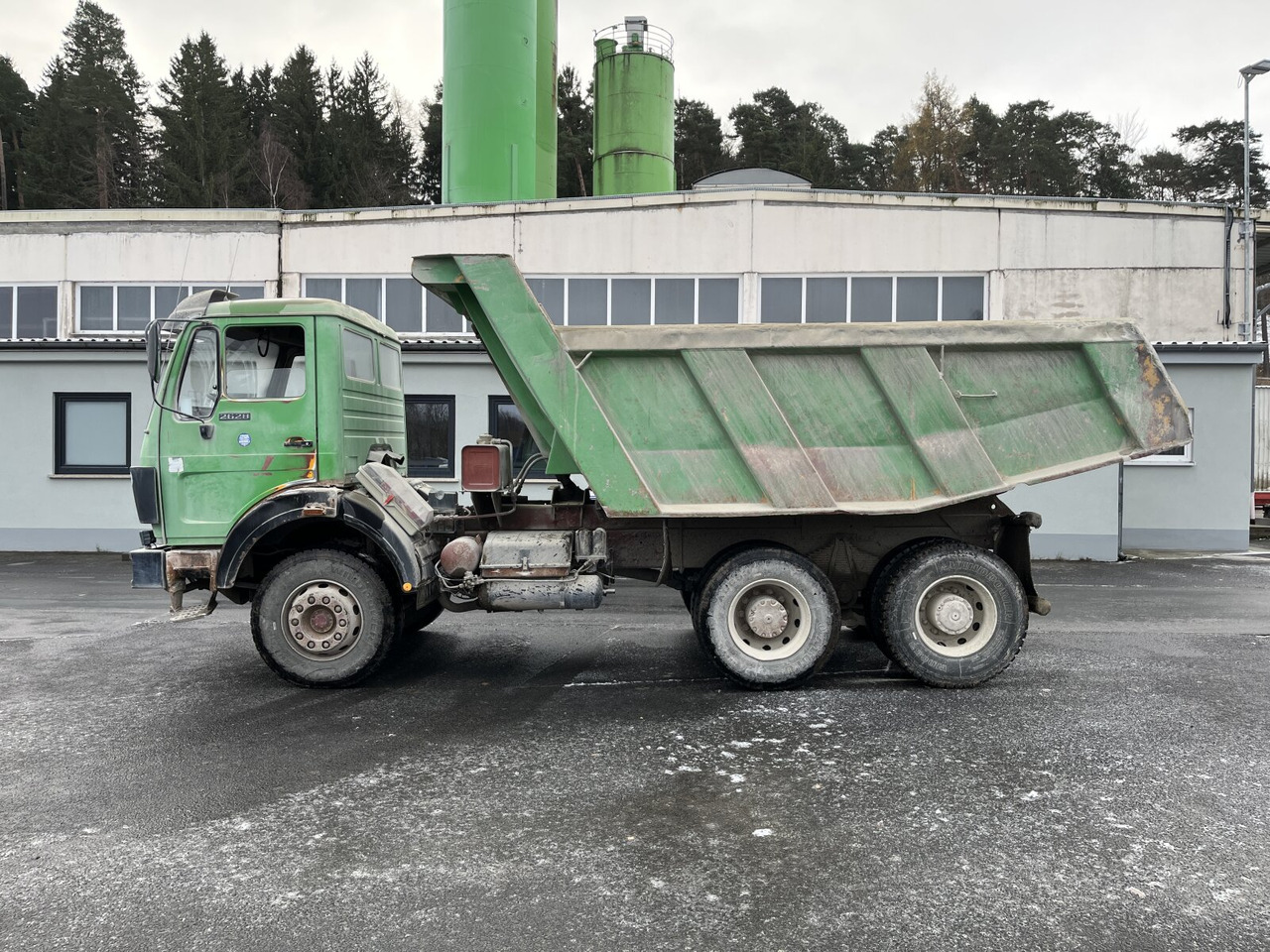 Mercedes-Benz NG 2628 K 6x4 NG 2628 K 6x4, V8, MEILLER Stahlmulde ca. 10³ - Kiper: slika 1 Mercedes-Benz NG 2628 K 6x4 NG 2628 K 6x4, V8, MEILLER Stahlmulde ca. 10³ - Kiper: slika 1