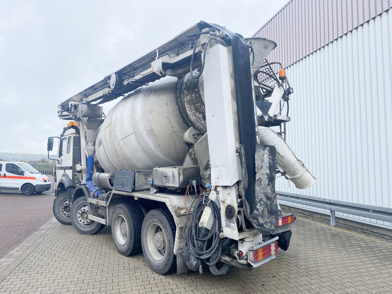 Mikser za beton Mercedes-Benz SK II 3234 B 8x4/4 SK II 3234 B 8x4/4, LT Betonmischer, Förderband, Funk, 9cbm: slika 13
