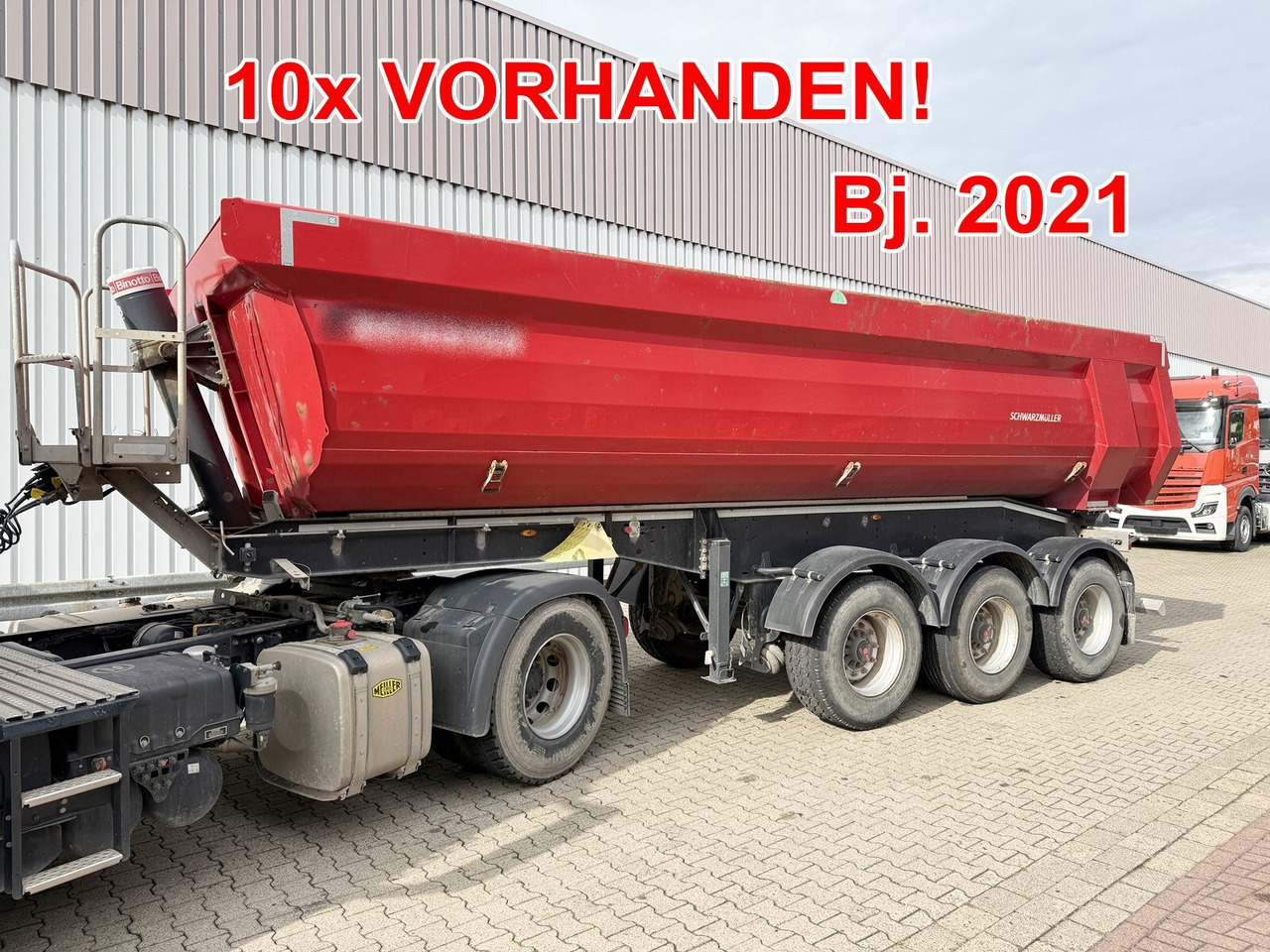 Schwarzmüller K-Serie Kippauflieger, Hardoxmulde ca. 24/26m³, Liftachse K-Serie Kippauflieger, Hardoxmulde ca. 24/26m³, Liftachse - Poluprikolica: slika 1 Schwarzmüller K-Serie Kippauflieger, Hardoxmulde ca. 24/26m³, Liftachse K-Serie Kippauflieger, Hardoxmulde ca. 24/26m³, Liftachse - Poluprikolica: slika 1