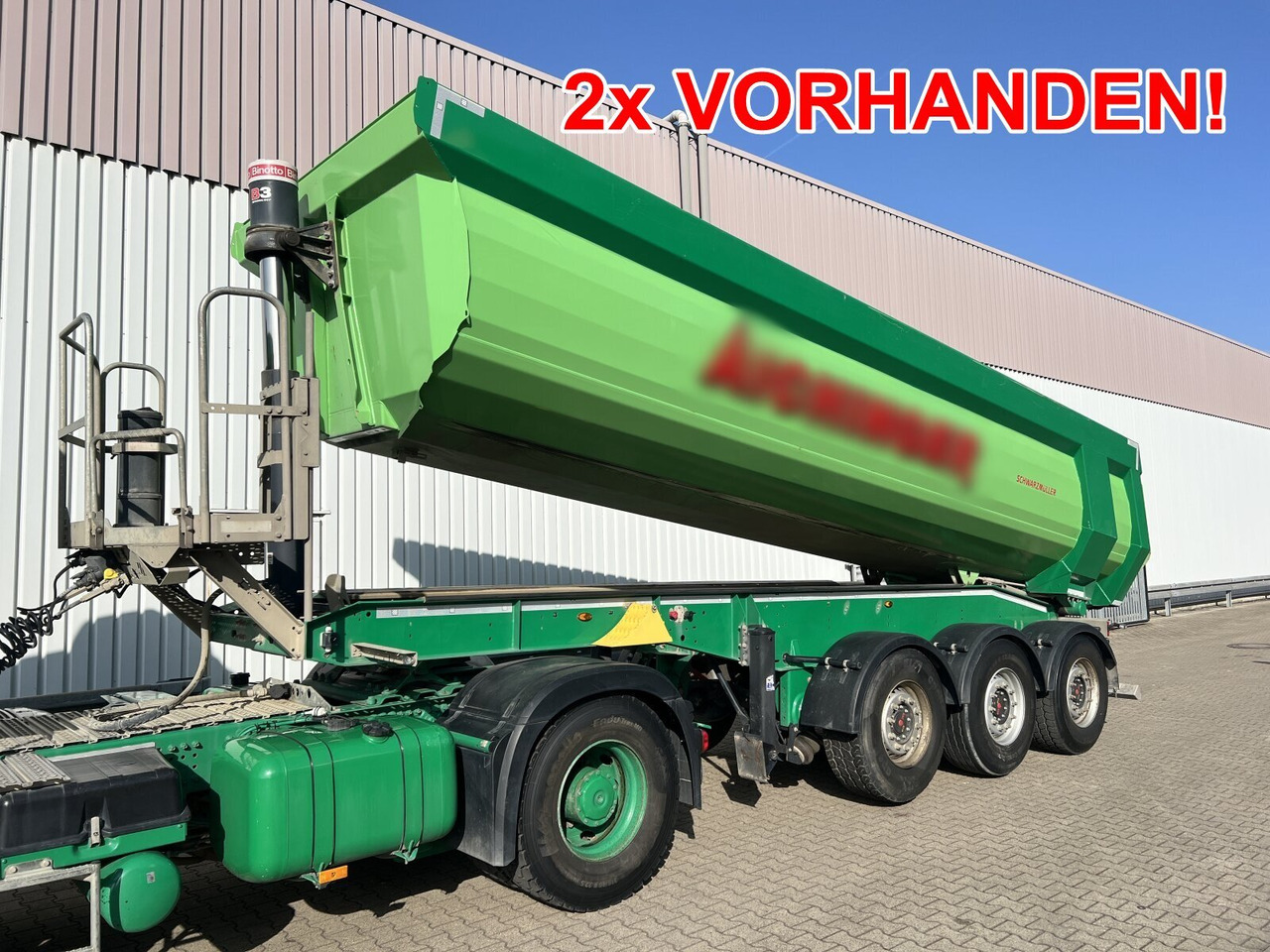 Schwarzmüller K-Serie Kippauflieger K-Serie Kippauflieger, Hardoxmulde ca. 25m³, 2x Liftachse - Poluprikolica: slika 1 Schwarzmüller K-Serie Kippauflieger K-Serie Kippauflieger, Hardoxmulde ca. 25m³, 2x Liftachse - Poluprikolica: slika 1