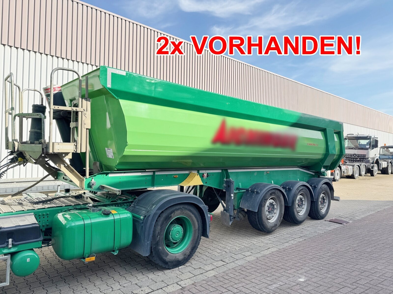 Schwarzmüller K-Serie Kippauflieger K-Serie Kippauflieger, Hardoxmulde ca. 25m³, 2x Liftachse - Poluprikolica: slika 1 Schwarzmüller K-Serie Kippauflieger K-Serie Kippauflieger, Hardoxmulde ca. 25m³, 2x Liftachse - Poluprikolica: slika 1