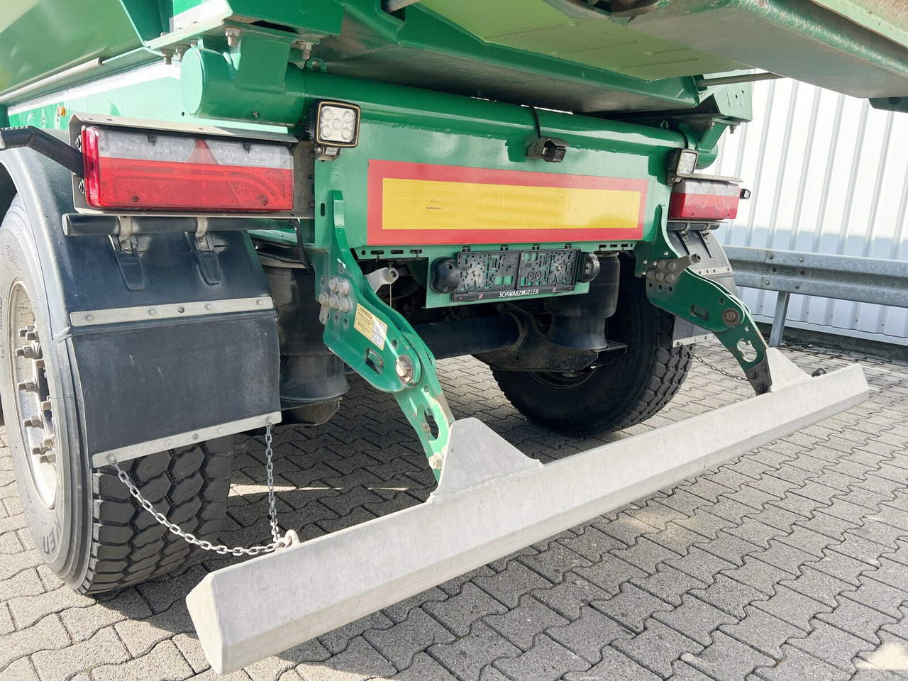 Poluprikolica Schwarzmüller K-Serie Kippauflieger K-Serie Kippauflieger, Hardoxmulde ca. 25m³, 2x Liftachse: slika 10