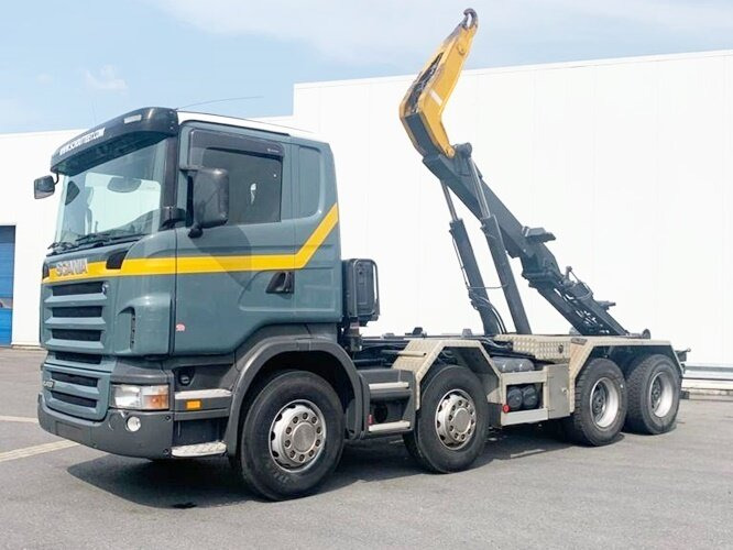 Scania R420 CB 8x4 MNZ R420 CB 8x4 MNZ, Retarder, Euro4 - Kamion sa hidrauličnom kukom: slika 1 Scania R420 CB 8x4 MNZ R420 CB 8x4 MNZ, Retarder, Euro4 - Kamion sa hidrauličnom kukom: slika 1