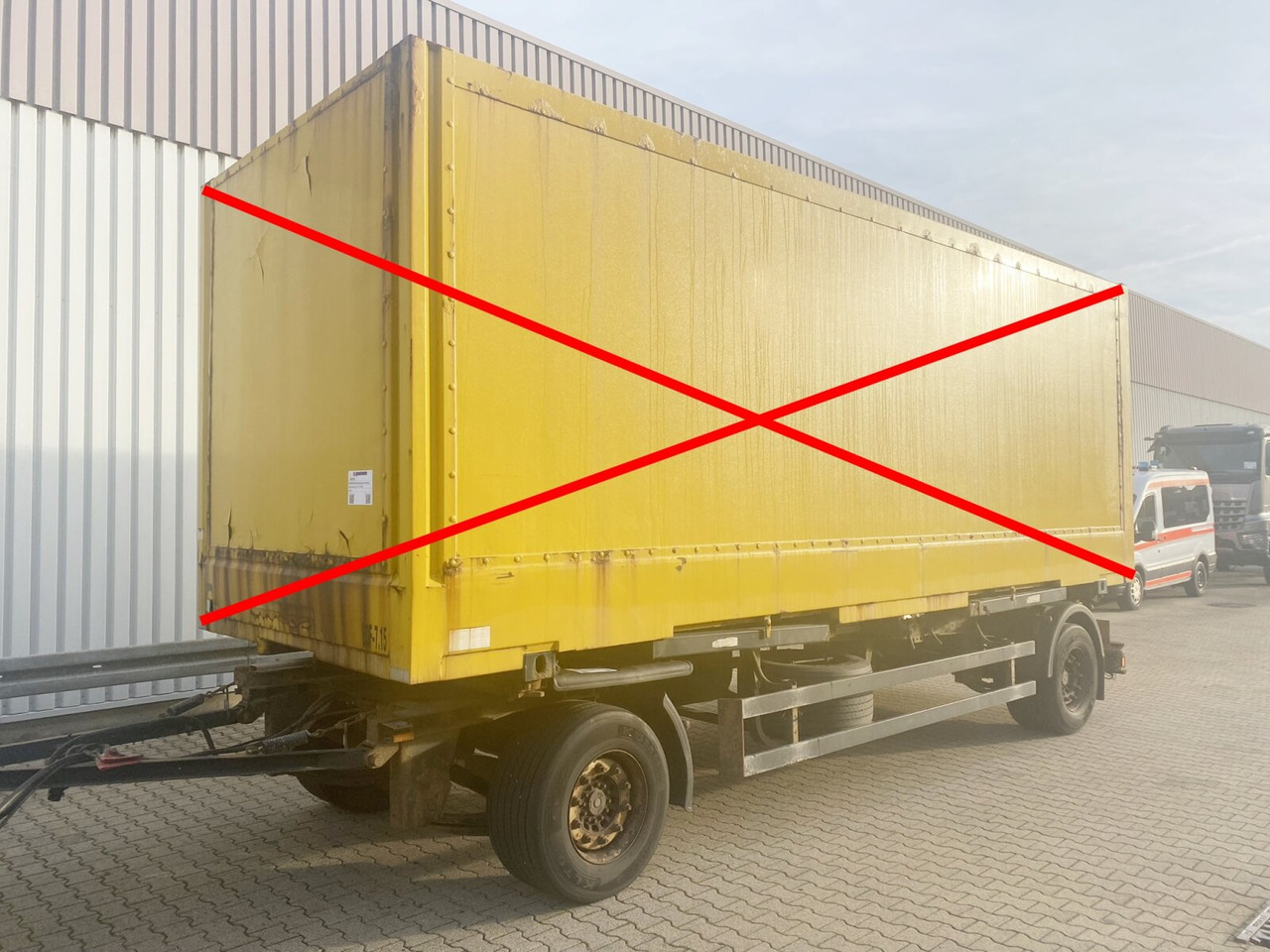 Schmitz Cargobull AWF 18 AWF 18 - Prikolica za prevoz kontejnera/ Prikolica sa promenjivim sandukom: slika 1 Schmitz Cargobull AWF 18 AWF 18 - Prikolica za prevoz kontejnera/ Prikolica sa promenjivim sandukom: slika 1