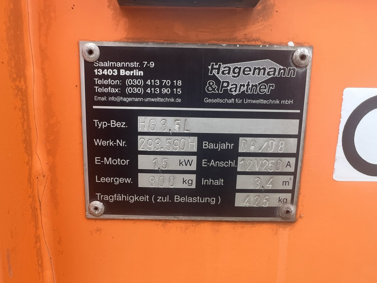 Volkswagen T5 1.9 TDI 4x2 Müllwagen T5 1.9 TDI 4x2, Hagemann Müllpreßaufbau ca. 3,4m³, Rechtslenker - Kamion za smeće: slika 3 Volkswagen T5 1.9 TDI 4x2 Müllwagen T5 1.9 TDI 4x2, Hagemann Müllpreßaufbau ca. 3,4m³, Rechtslenker - Kamion za smeće: slika 3