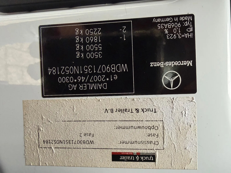 Dostavno vozilo sa zatvorenim sandukom Mercedes-Benz Sprinter 316 CDI 2.2 + AIRCO + NL VAN: slika 14