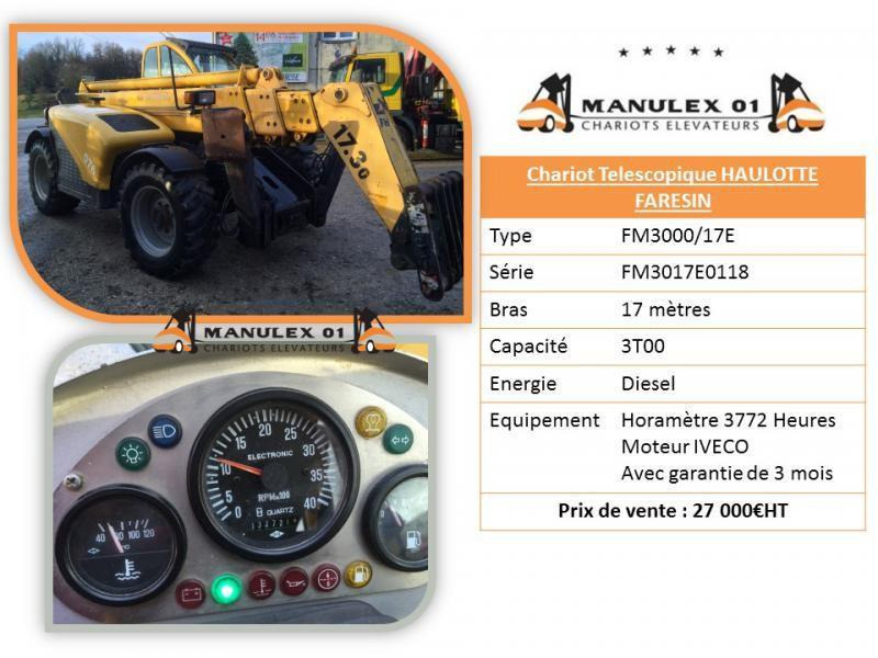 Faresin-Haulotte FM3000/17E - Terenski viljuškar: slika 2 Faresin-Haulotte FM3000/17E - Terenski viljuškar: slika 2