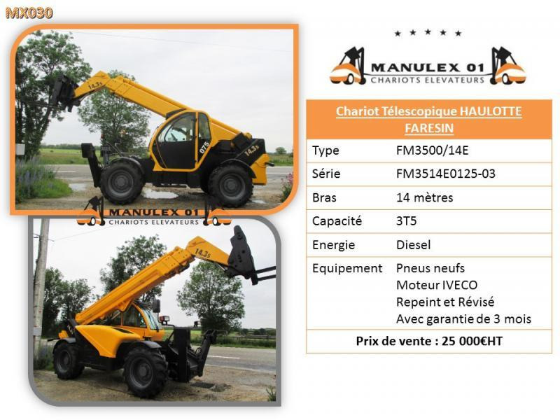 Haulotte FM3500/14E - Teleskopski upravljač: slika 5 Haulotte FM3500/14E - Teleskopski upravljač: slika 5
