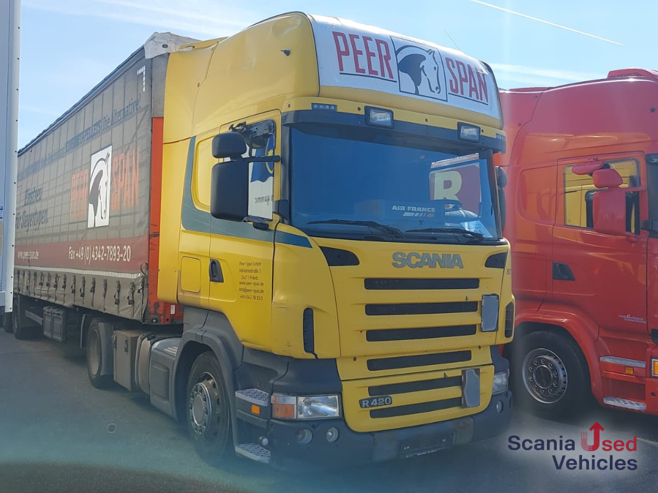 SCANIA R 420 LA4x2MEB Volumen MEGA Jumbo Vollluft - Tegljač: slika 2 SCANIA R 420 LA4x2MEB Volumen MEGA Jumbo Vollluft - Tegljač: slika 2