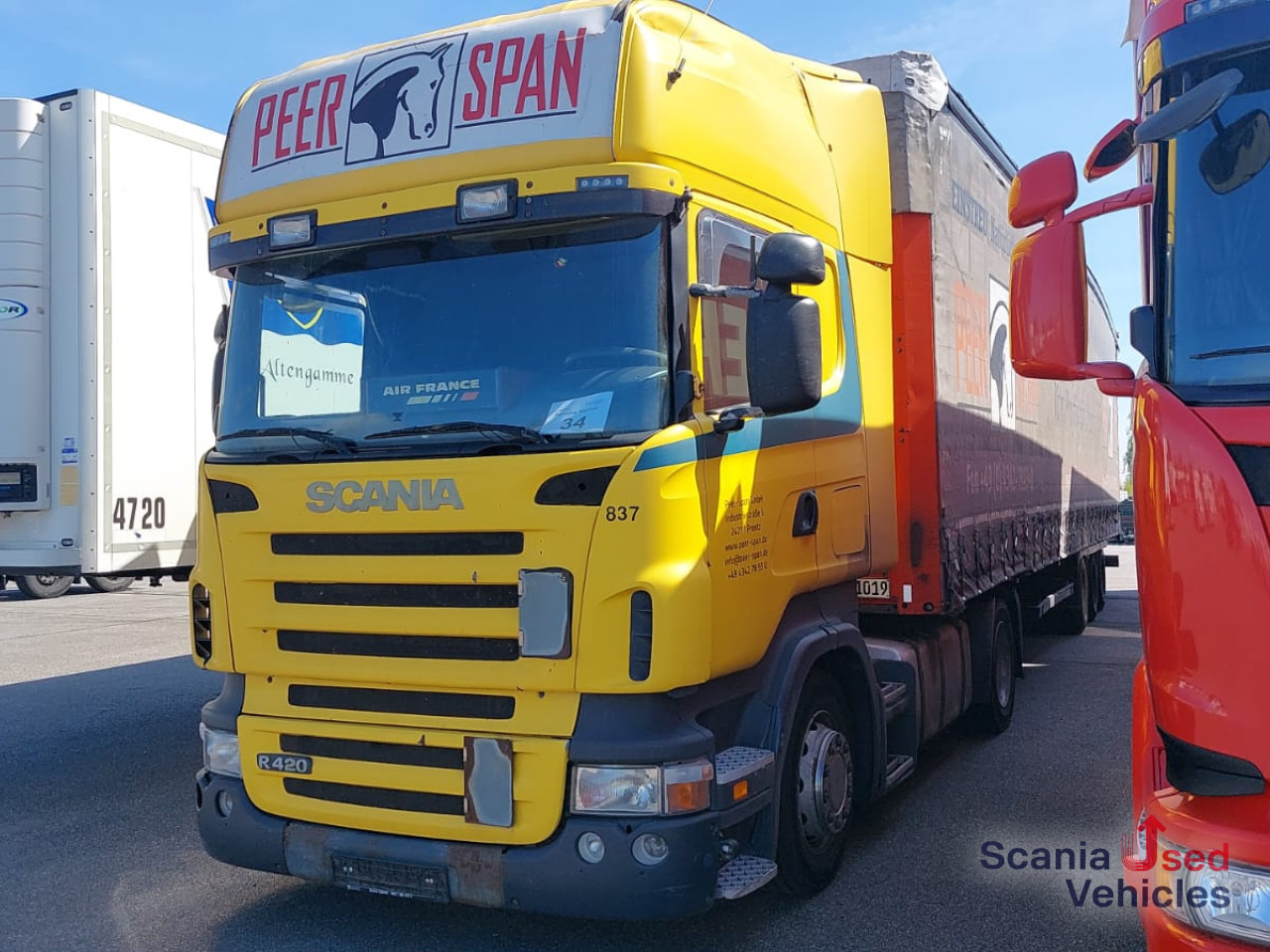 SCANIA R 420 LA4x2MEB Volumen MEGA Jumbo Vollluft - Tegljač: slika 1 SCANIA R 420 LA4x2MEB Volumen MEGA Jumbo Vollluft - Tegljač: slika 1
