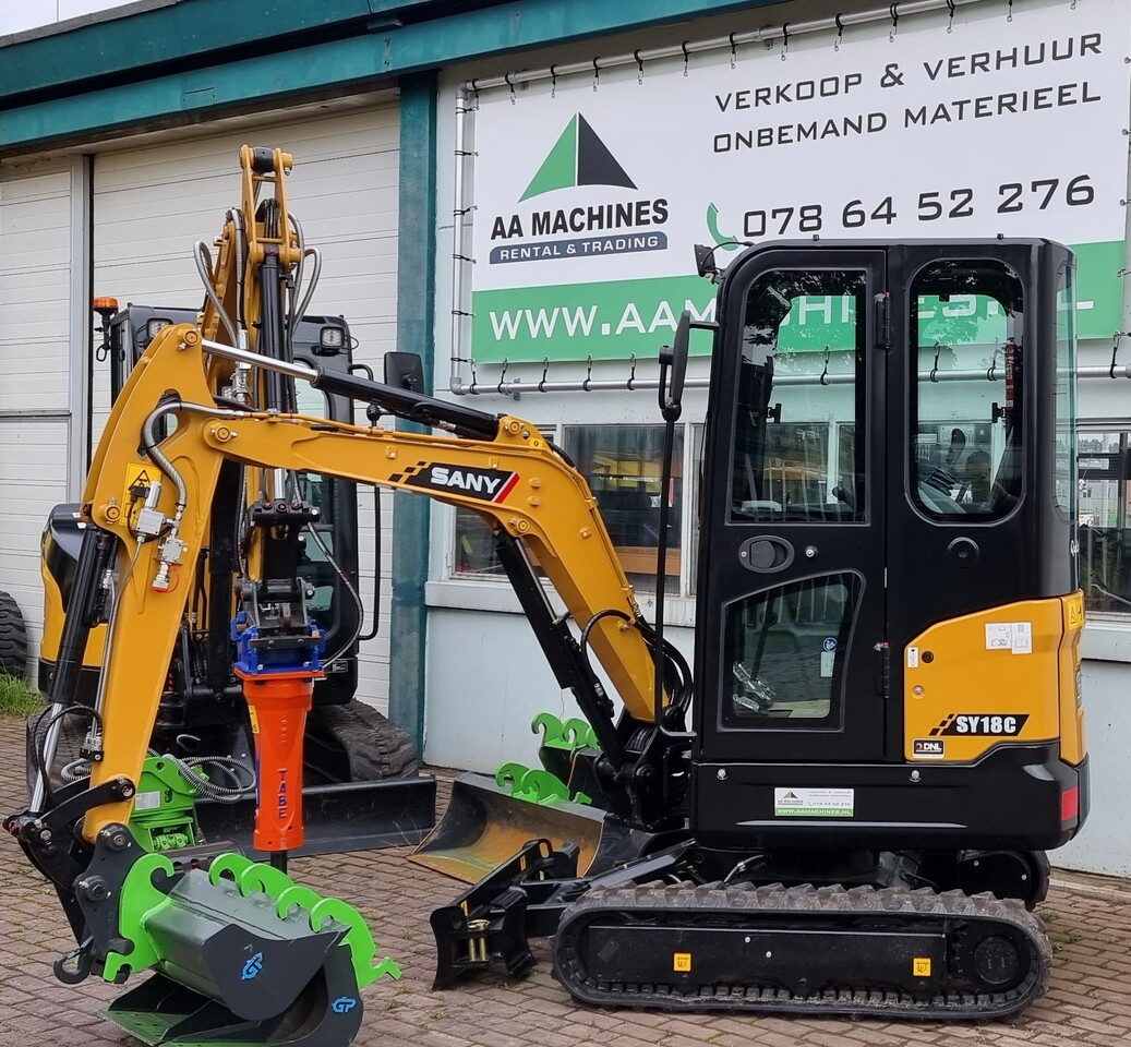 Sany SY18C - Mini bager: slika 1 Sany SY18C - Mini bager: slika 1