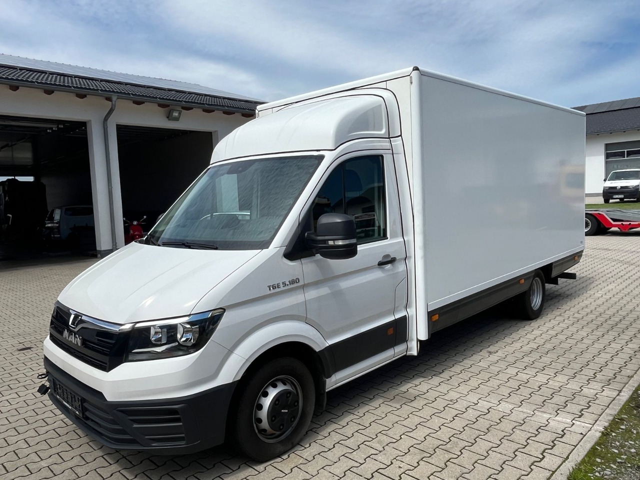 MAN TGE 5.180 RKB Koffer Turboladerschaden - Dostavno vozilo sa zatvorenim sandukom: slika 1 MAN TGE 5.180 RKB Koffer Turboladerschaden - Dostavno vozilo sa zatvorenim sandukom: slika 1