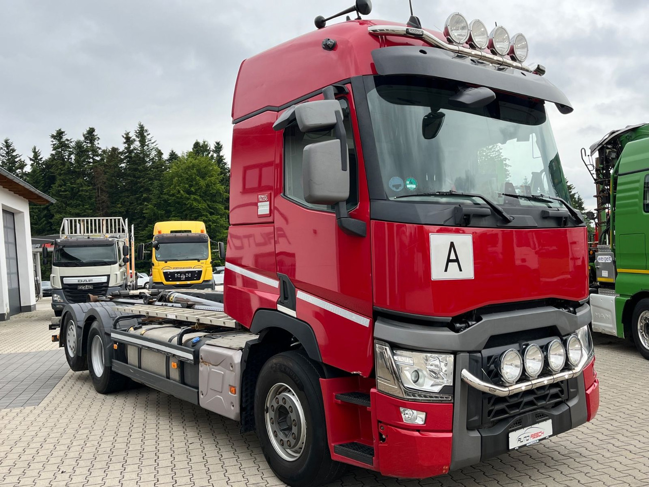 Renault T520 6x2 Meiller RS 21 Abrollkipper Lift Lenk - Kamion sa hidrauličnom kukom: slika 2 Renault T520 6x2 Meiller RS 21 Abrollkipper Lift Lenk - Kamion sa hidrauličnom kukom: slika 2