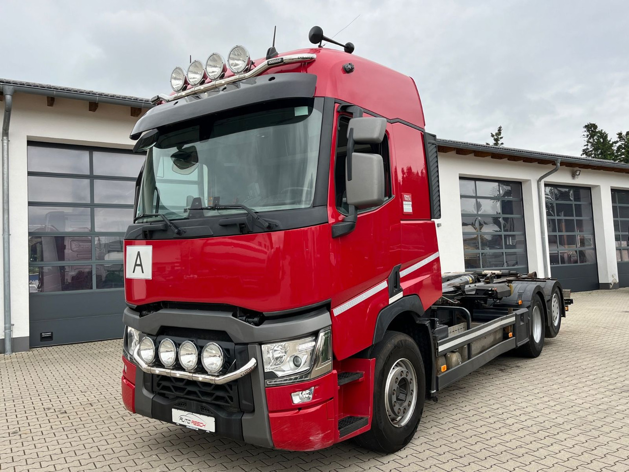 Renault T520 6x2 Meiller RS 21 Abrollkipper Lift Lenk - Kamion sa hidrauličnom kukom: slika 3 Renault T520 6x2 Meiller RS 21 Abrollkipper Lift Lenk - Kamion sa hidrauličnom kukom: slika 3