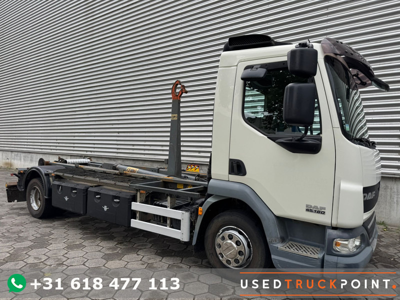 DAF LF 45.180 / Hook System / Manual / TUV: 11-2025 / Belgium Truck - Kamion sa hidrauličnom kukom: slika 1 DAF LF 45.180 / Hook System / Manual / TUV: 11-2025 / Belgium Truck - Kamion sa hidrauličnom kukom: slika 1