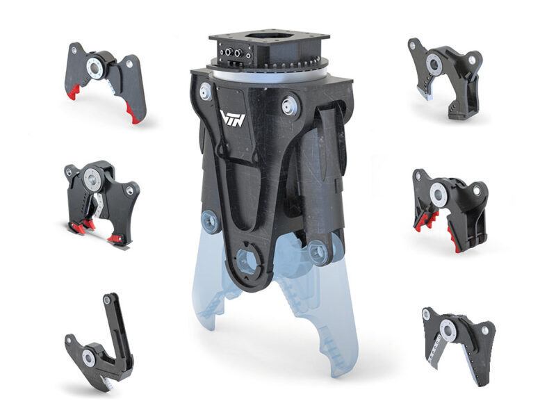 VTN MT25 Multiprocessor - jaws typ D 2548 KG - Makaze za rušenje za Bager: slika 1 VTN MT25 Multiprocessor - jaws typ D 2548 KG - Makaze za rušenje za Bager: slika 1