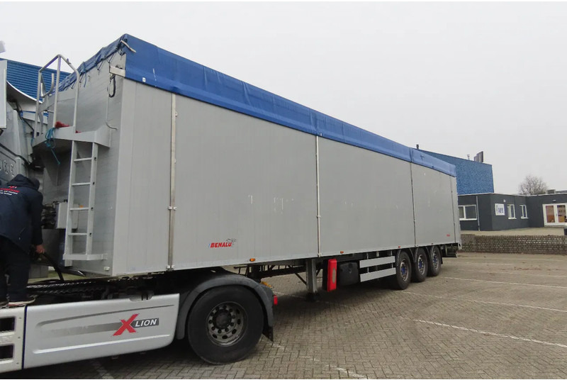 Benalu 90m3 m (2x pallets wide) Saf axels - Poluprikolica sa pokretnim podom: slika 1 Benalu 90m3 m (2x pallets wide) Saf axels - Poluprikolica sa pokretnim podom: slika 1