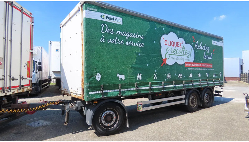 Lecitrailer 27000 kg! Liftaxel, 3 axel BPW, Edscha - Prikolica sa ceradom: slika 2 Lecitrailer 27000 kg! Liftaxel, 3 axel BPW, Edscha - Prikolica sa ceradom: slika 2