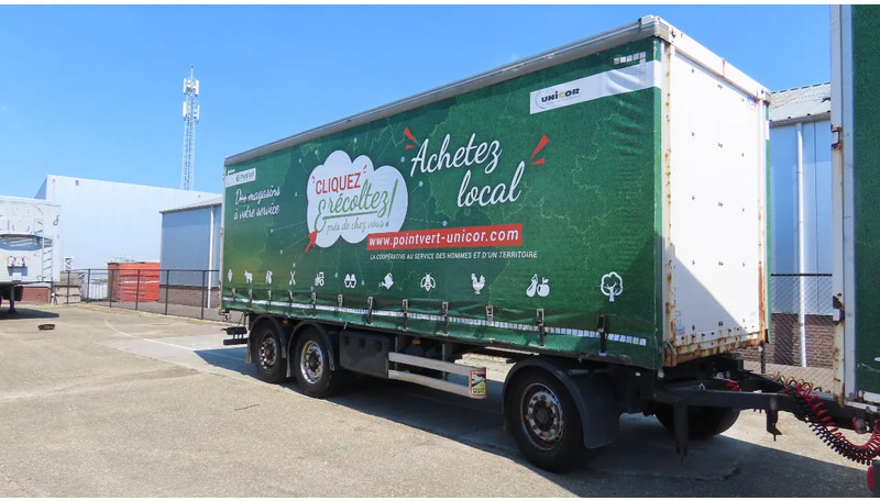 Lecitrailer 27000 kg! Liftaxel, 3 axel BPW, Edscha - Prikolica sa ceradom: slika 2 Lecitrailer 27000 kg! Liftaxel, 3 axel BPW, Edscha - Prikolica sa ceradom: slika 2