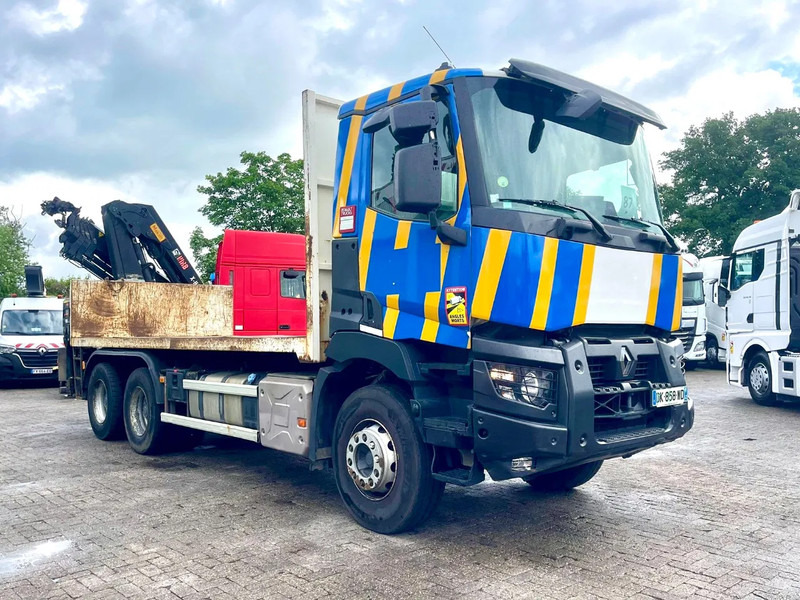 Renault C430 Bj 2018 HIAB X-HIDOU 18 8 , RETARDER, WHEELBASE 4.35M, NAVI - Kamion sa dizalicom: slika 1 Renault C430 Bj 2018 HIAB X-HIDOU 18 8 , RETARDER, WHEELBASE 4.35M, NAVI - Kamion sa dizalicom: slika 1
