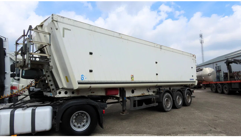 Schmitz Cargobull 50m3, 6510kg, Liftaxel - Poluprikolica istovarivača: slika 1 Schmitz Cargobull 50m3, 6510kg, Liftaxel - Poluprikolica istovarivača: slika 1