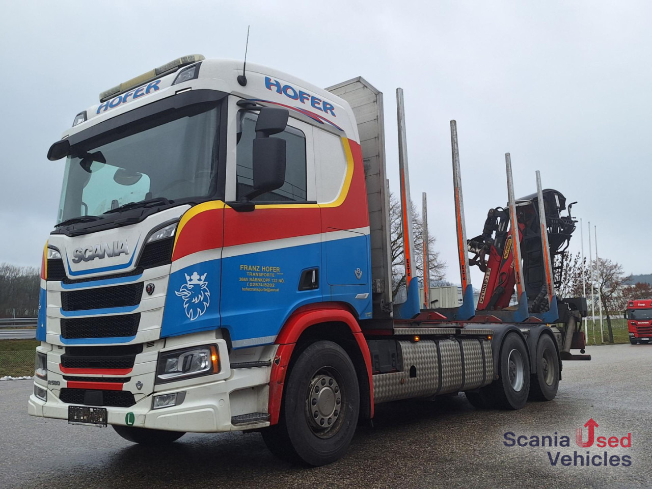 SCANIA R 580 B6x4NB+Epsilon M12 Z - Šticar, Kamion sa dizalicom: slika 1 SCANIA R 580 B6x4NB+Epsilon M12 Z - Šticar, Kamion sa dizalicom: slika 1