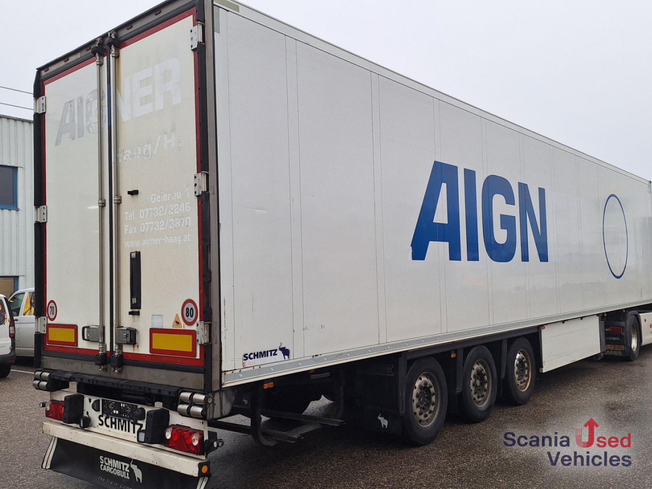 SCHMITZ SCB Kühlauflieger ! - Poluprikolica hladnjače: slika 1 SCHMITZ SCB Kühlauflieger ! - Poluprikolica hladnjače: slika 1