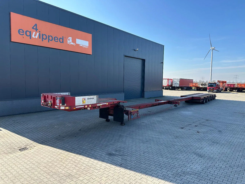 Broshuis 5ABSD-68/2, FIVE AXLE HYDRAULIC STEERED / 2x EXTENDABLE (27m) / SEMI LOW LOADER - Niska poluprikolica za prevoz: slika 2 Broshuis 5ABSD-68/2, FIVE AXLE HYDRAULIC STEERED / 2x EXTENDABLE (27m) / SEMI LOW LOADER - Niska poluprikolica za prevoz: slika 2