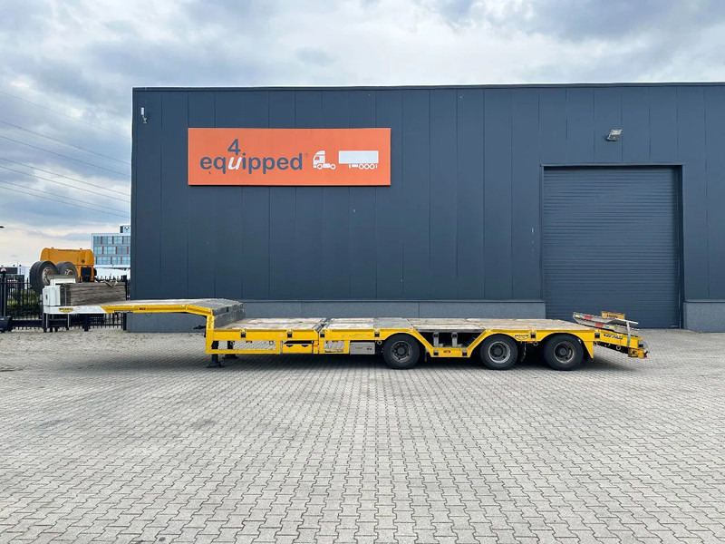 Broshuis E-2190/27 lowloader, wheel well, 4,1m extendable, steering axle - Niska poluprikolica za prevoz: slika 3 Broshuis E-2190/27 lowloader, wheel well, 4,1m extendable, steering axle - Niska poluprikolica za prevoz: slika 3