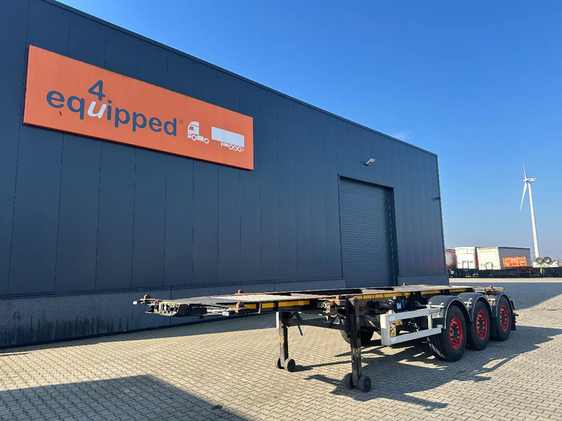 Burg 20FT / 20FT SWAP ADR, 3.690kg, SAF INTRADISC, 2 liftassen, APK/ADR: 9/2025 - Poluprikolica za prevoz kontejnera/ Poluprikolica sa promenjivim sandukom: slika 1 Burg 20FT / 20FT SWAP ADR, 3.690kg, SAF INTRADISC, 2 liftassen, APK/ADR: 9/2025 - Poluprikolica za prevoz kontejnera/ Poluprikolica sa promenjivim sandukom: slika 1